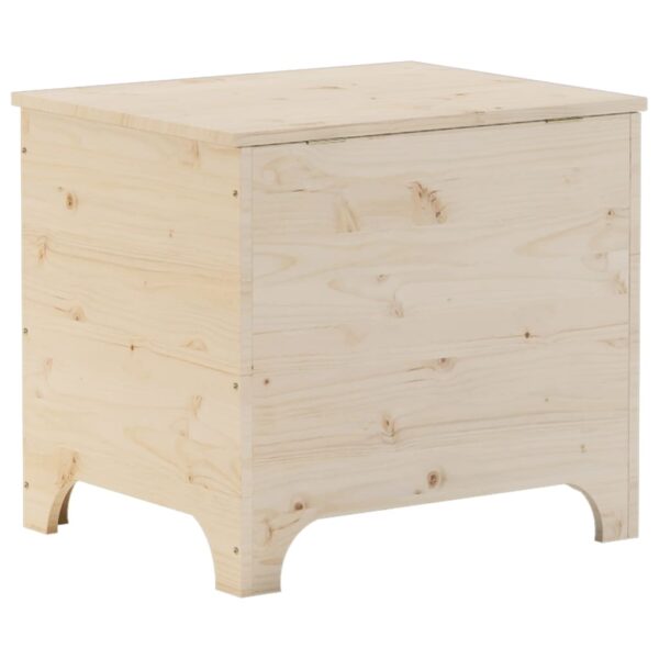Caixa de arrumação com tampa RANA 60x49x54 cm pinho maciço - Image 5