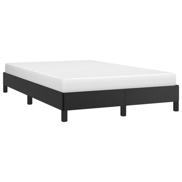 Estrutura de cama sem castanho colchão 120x190cm couro do falso - Image 3