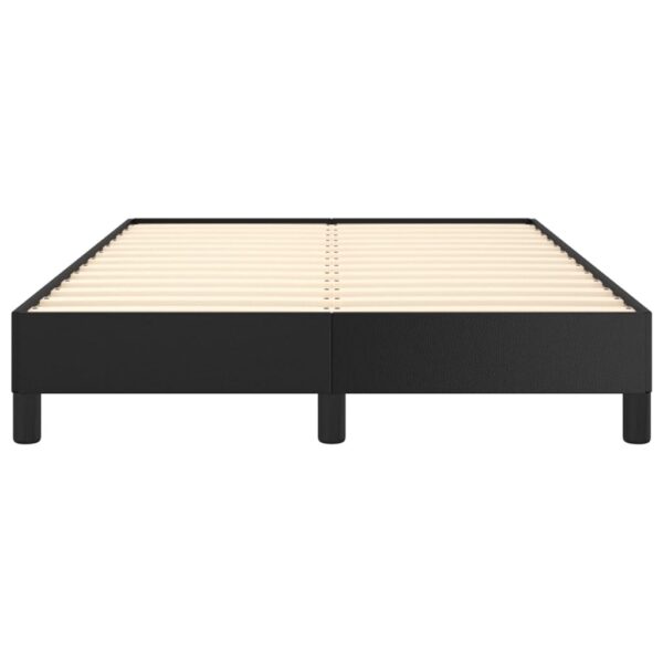 Estrutura de cama sem castanho colchão 120x190cm couro do falso - Image 4