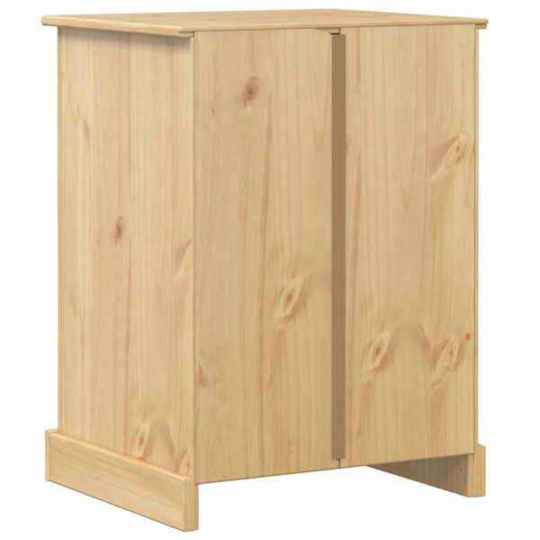 Móvel de HiFi Corona 60x50x82 cm madeira de pinho maciça - Image 5