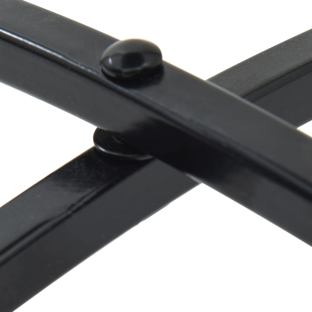 Mesa de bistrô em mosaico Ø50x70 cm cerâmica terracota e branco - Image 8