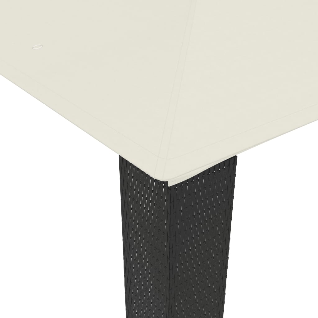 VidaXL Gazebo com telhado duplo 2,94x2,94 m aço creme - Image 5