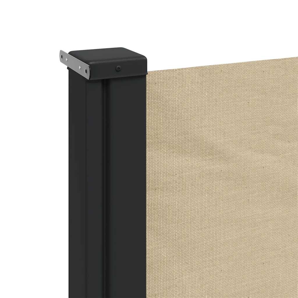Toldo lateral retrátil 140x600 cm bege - Image 6