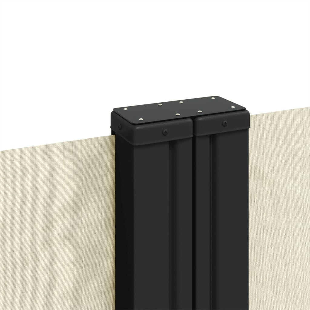 Toldo lateral retrátil 180x600 cm cor creme - Image 6