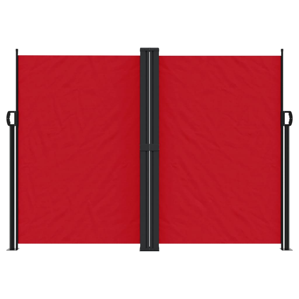 Toldo lateral retrátil 180x600 cm vermelho - Image 2