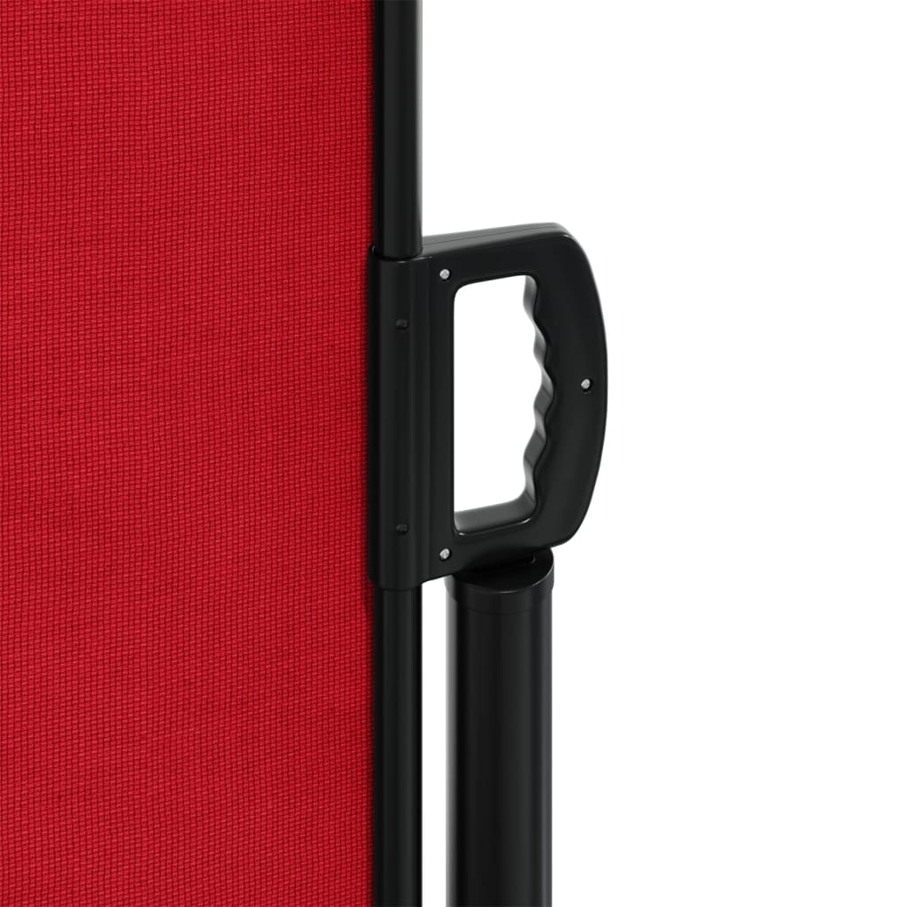 Toldo lateral retrátil 180x600 cm vermelho - Image 7