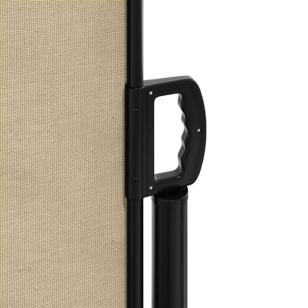 Toldo lateral retrátil 220x600 cm bege - Image 7