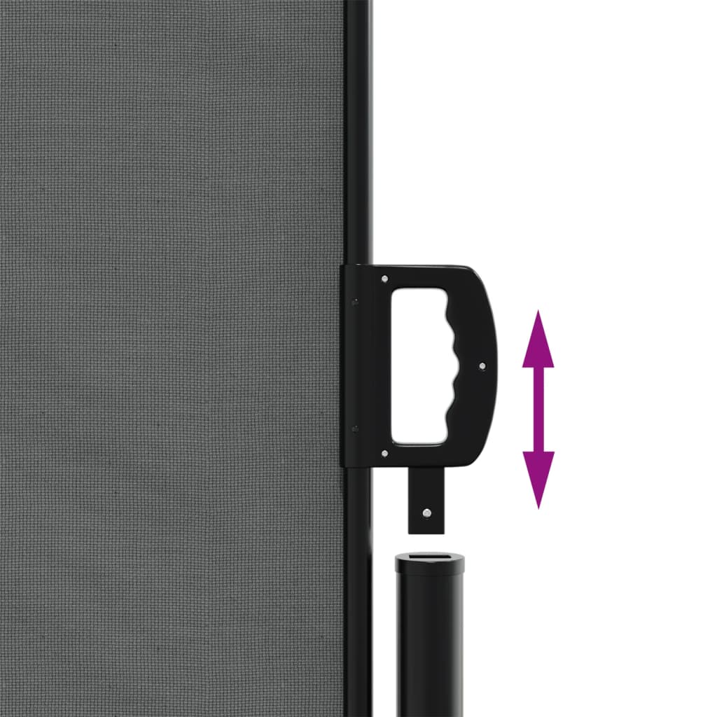 Toldo lateral retrátil 140x1200 cm antracite - Image 5