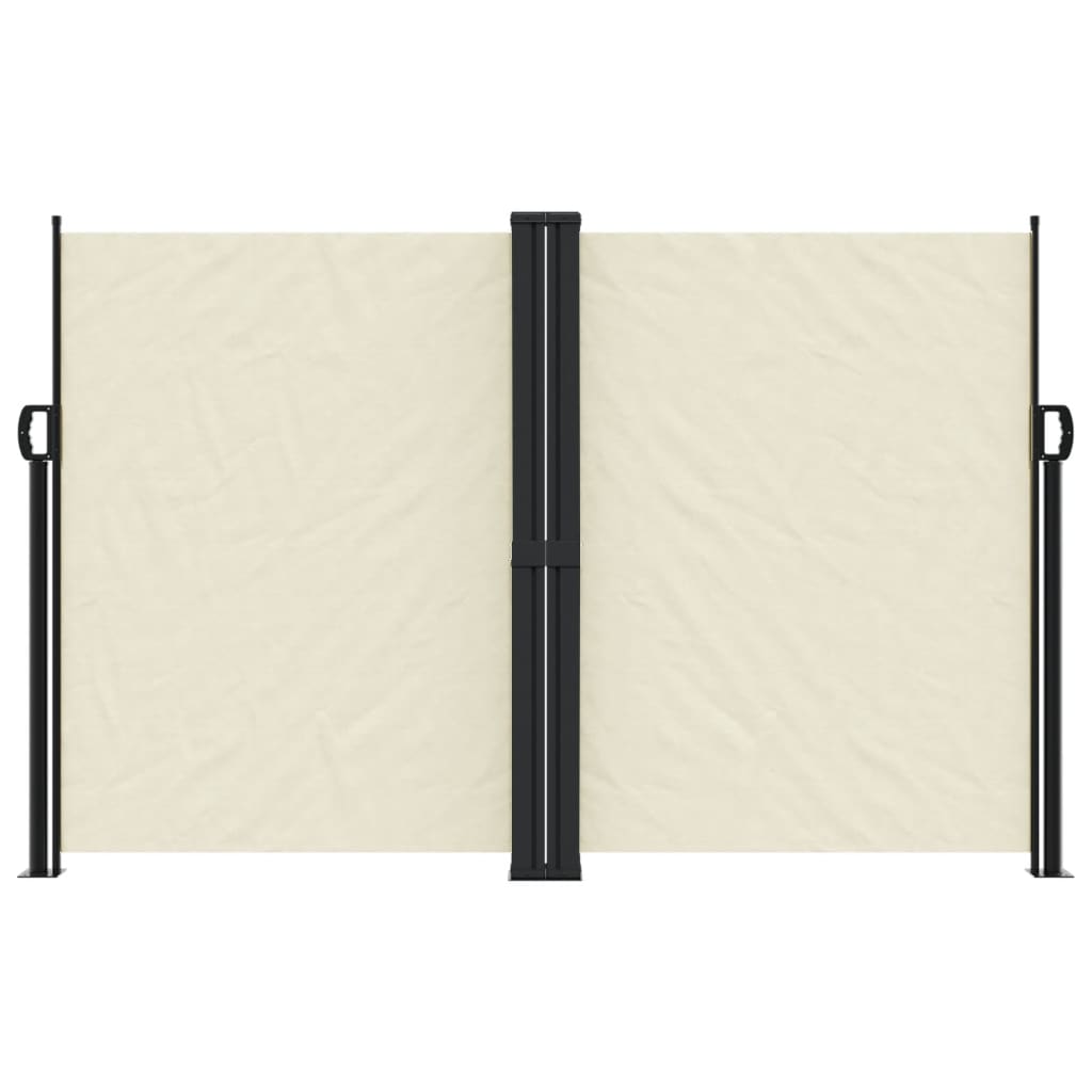 Toldo lateral retrátil 160x1200 cm creme - Image 2