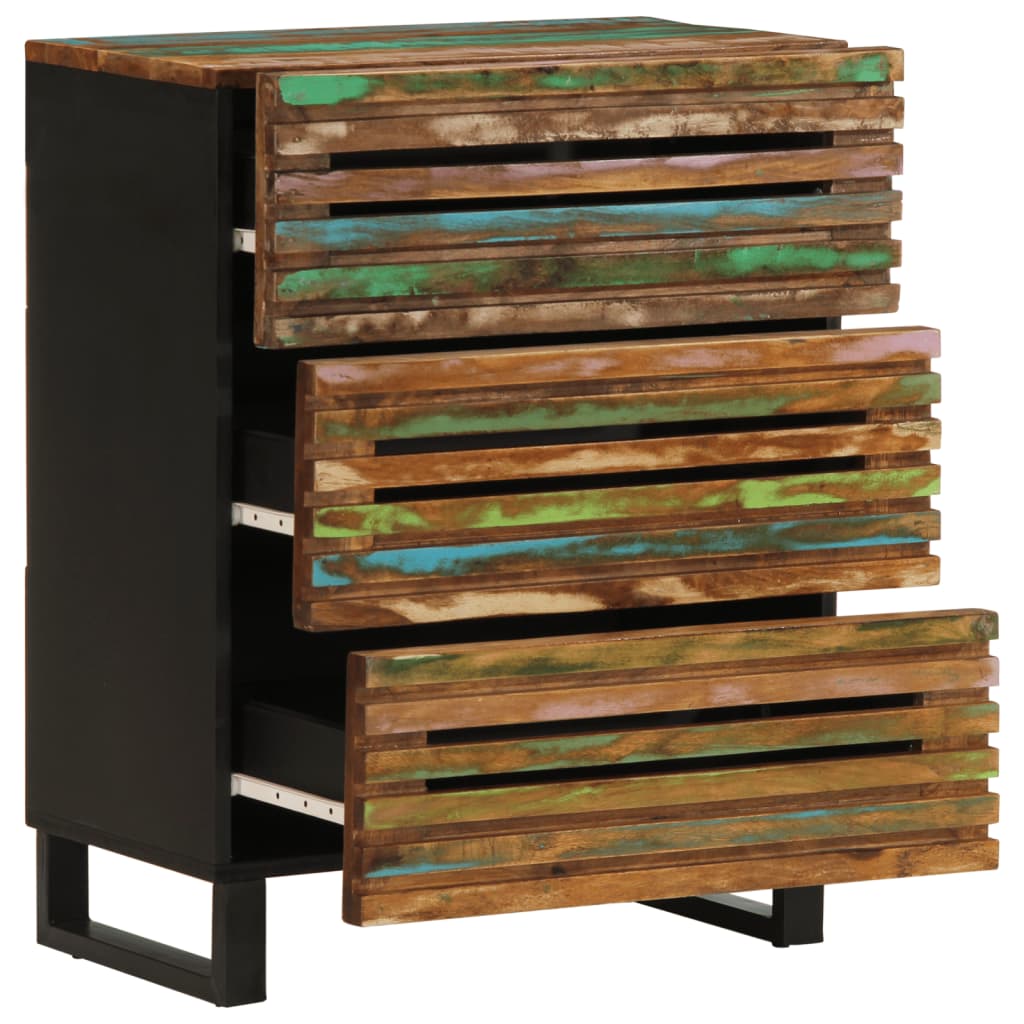 Aparador 60x34x75 cm madeira de acácia maciça - Image 5