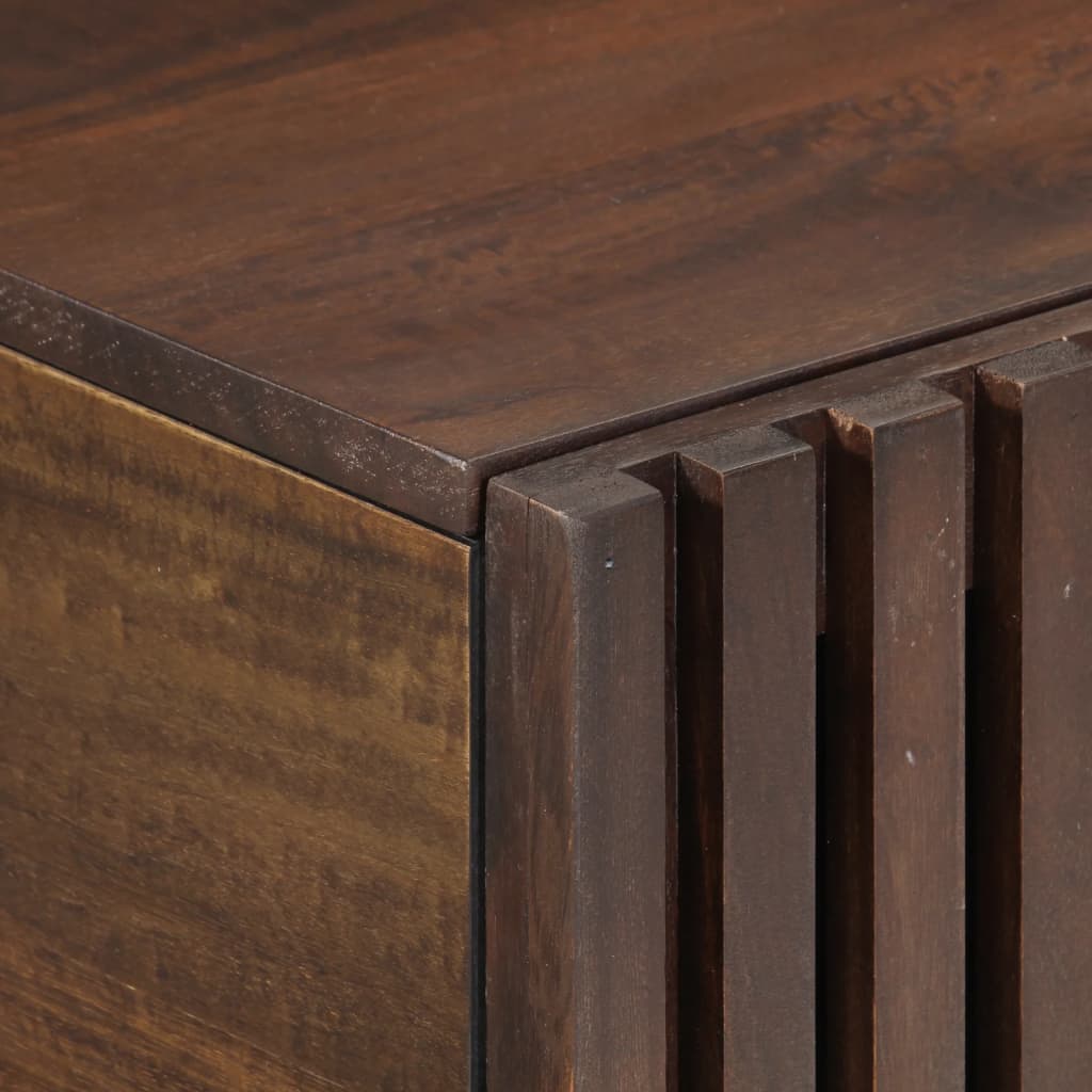 Mesa de centro 80x51x40 cm madeira de mangueira maciça castanho - Image 6