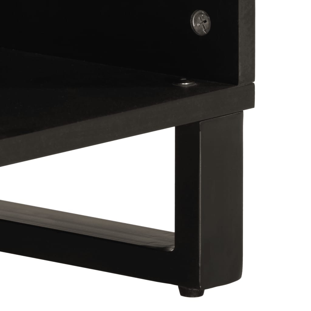 Móvel de TV 100x34x46 cm madeira de mangueira maciça - Image 9