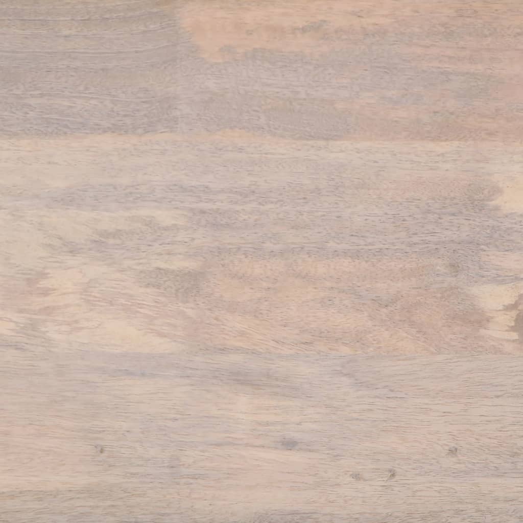 Móvel de TV 100x34x46 cm madeira de mangueira maciça - Image 10