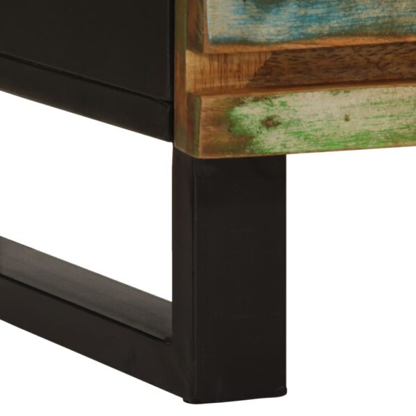 Móvel de TV 100x34x46 cm madeira de acácia maciça - Image 7