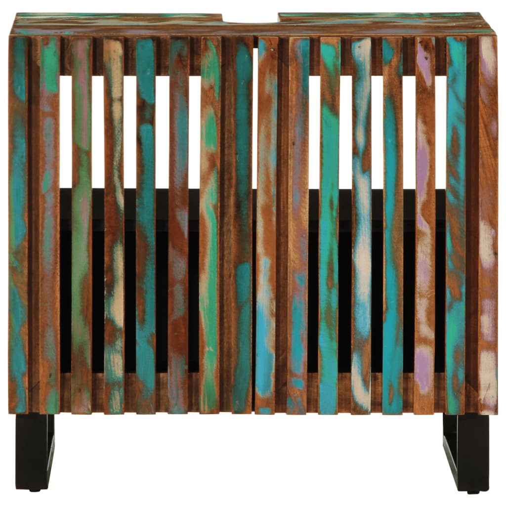 Armário de lavatório 62x34x58 cm madeira de acácia maciça - Image 3