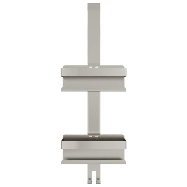 Prateleiras de chuveiro suspensas aço inoxidável 304 escovado - Image 3