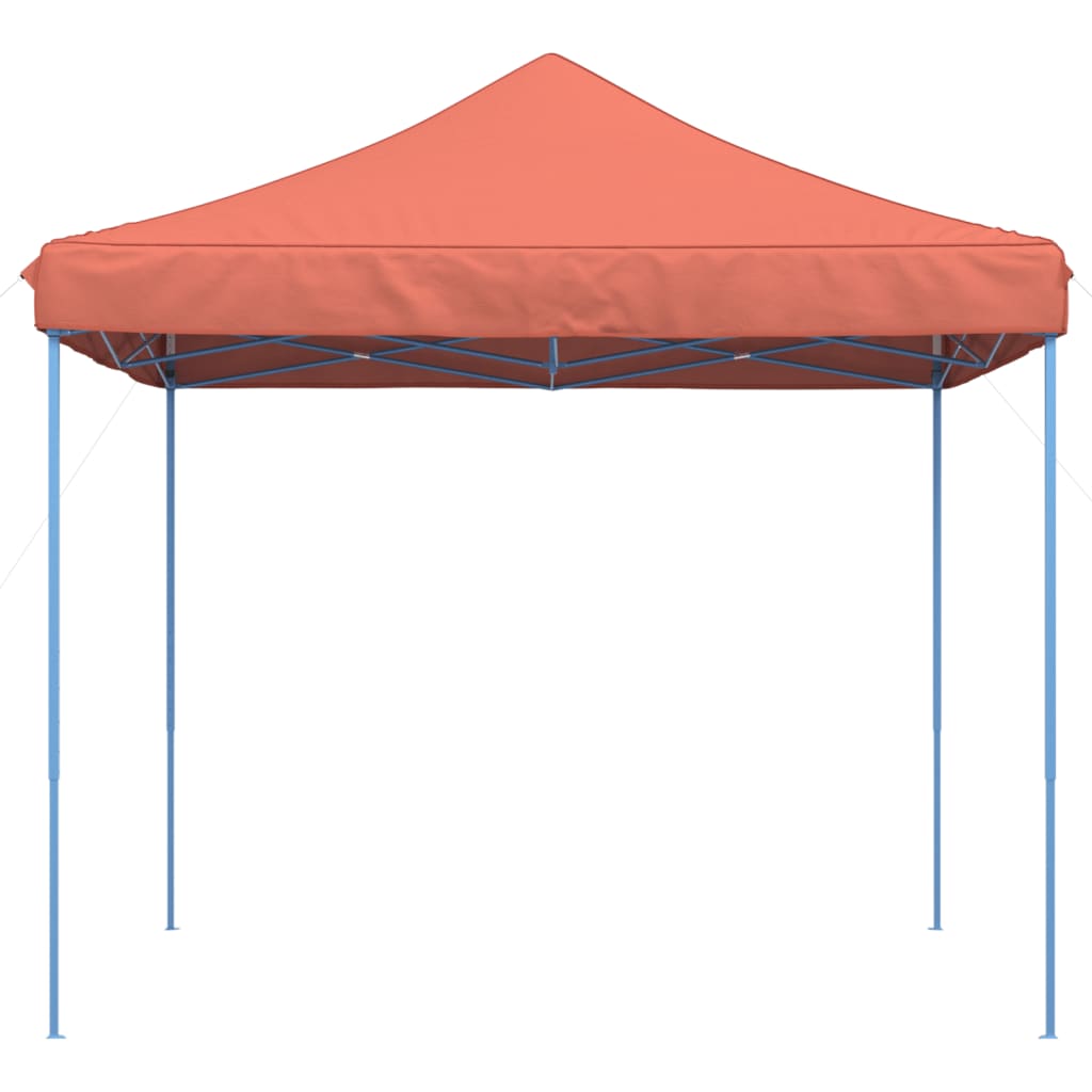 Tenda para festas pop-up dobrável 292x292x315 cm terracotta - Image 2