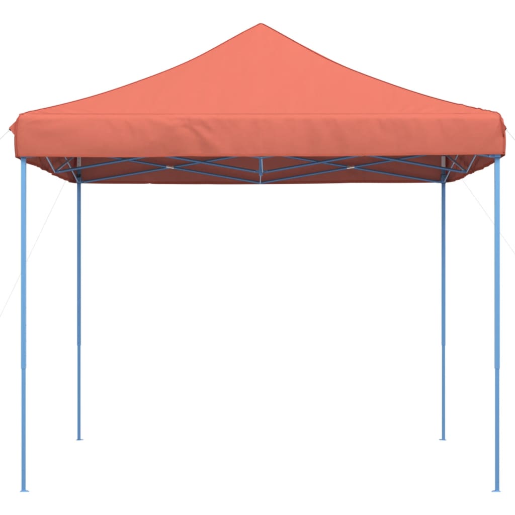 Tenda para festas pop-up dobrável 292x292x315 cm terracotta - Image 3
