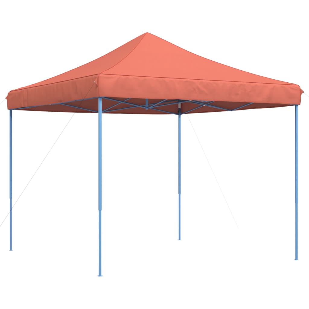 Tenda para festas pop-up dobrável 292x292x315 cm terracotta - Image 4