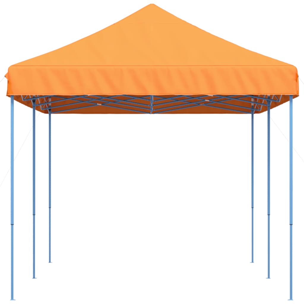 Tenda para festas pop-up dobrável 580x292x315 cm laranja - Image 3
