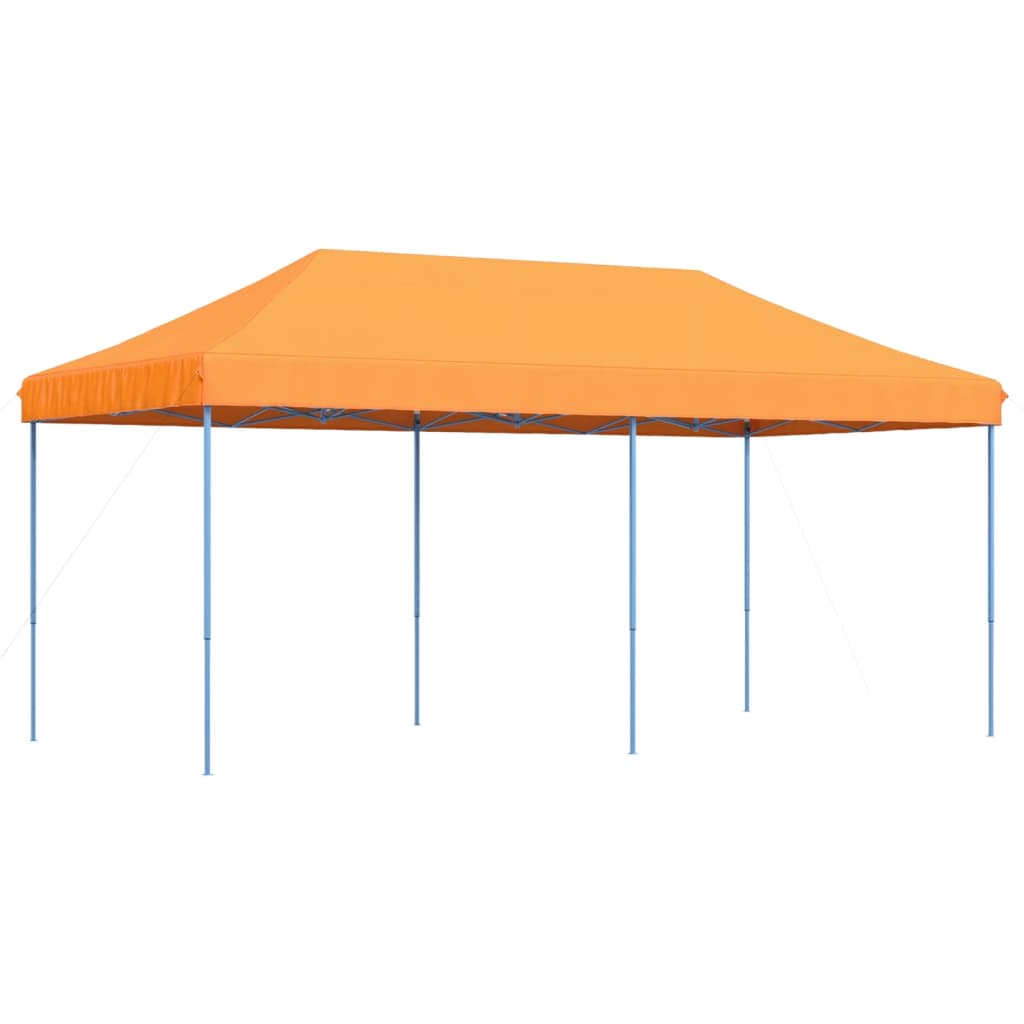 Tenda para festas pop-up dobrável 580x292x315 cm laranja - Image 4