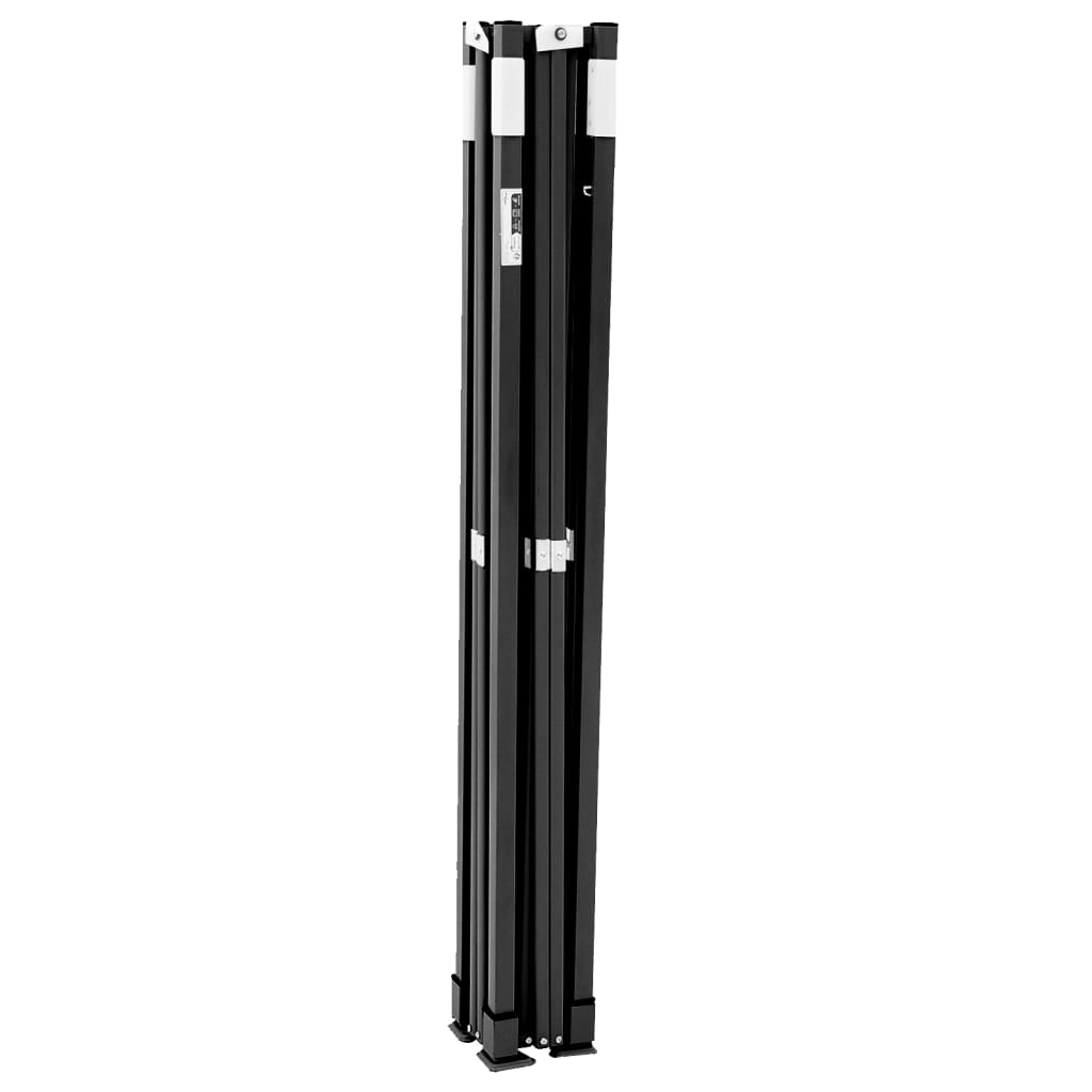 Tenda p/ festas pop-up dobrável com 4 paredes laterais castanho - Image 5
