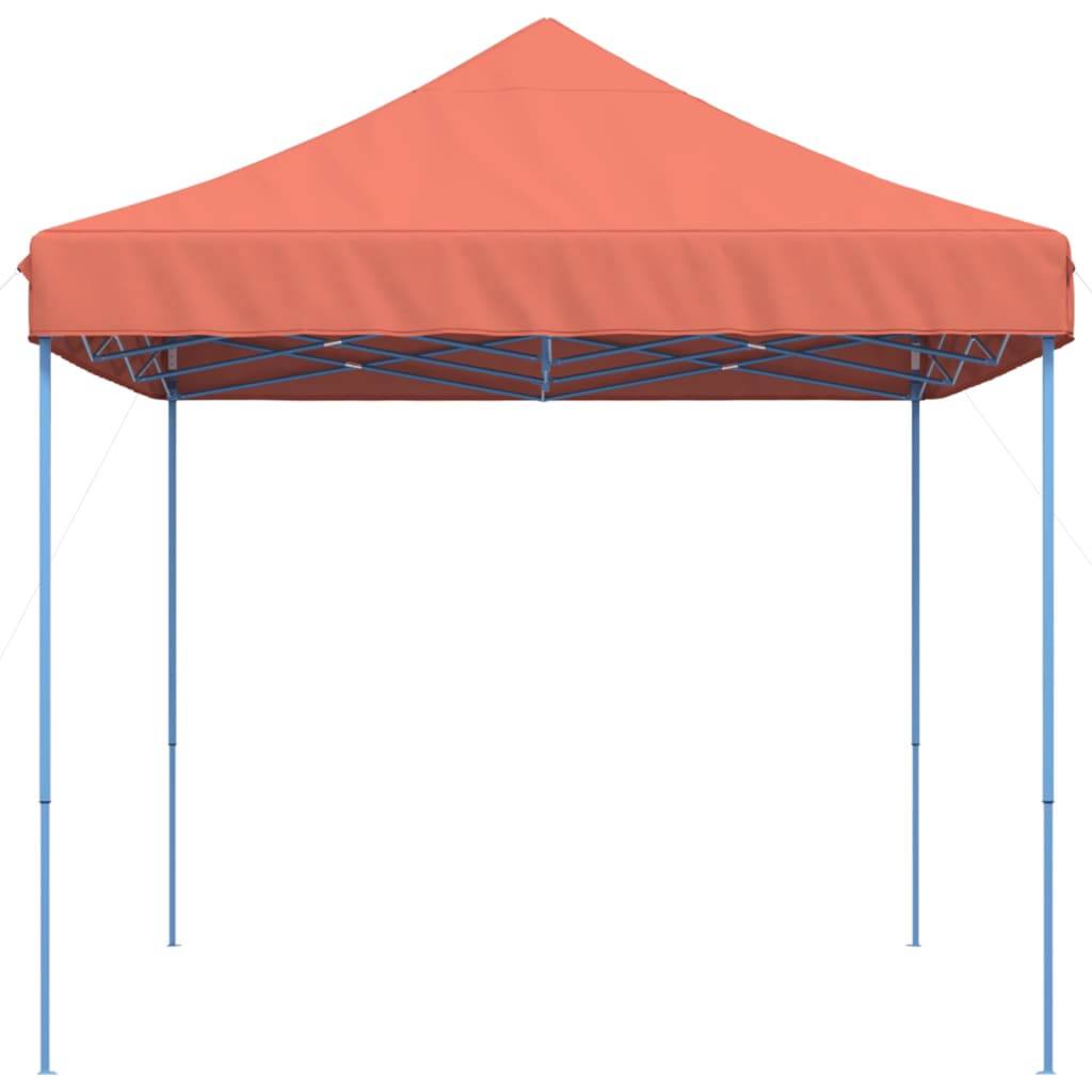 Tenda para festas pop-up dobrável 440x292x315 cm terracotta - Image 3
