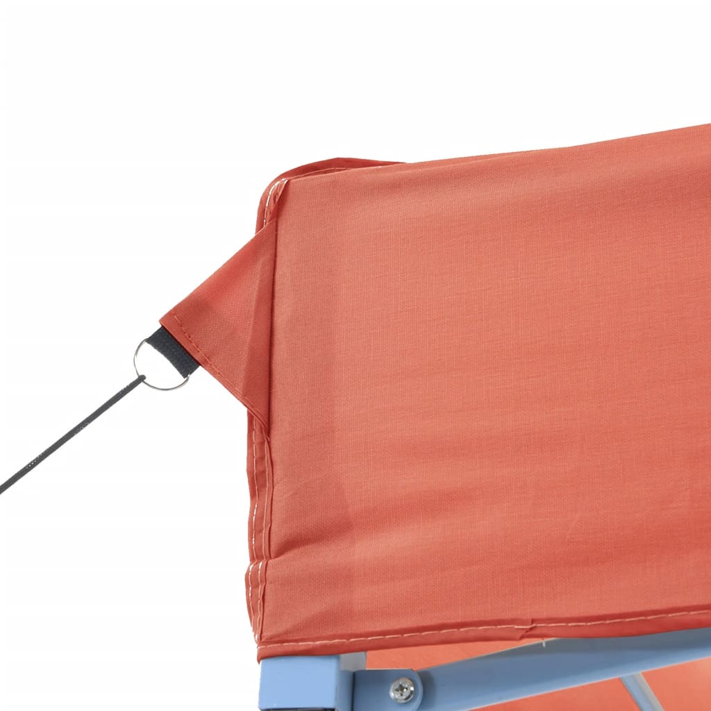 Tenda para festas pop-up dobrável 200x200x306 terracotta - Image 6