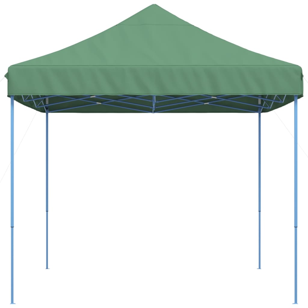 Tenda para festas pop-up dobrável 410x279x315 cm verde - Image 3