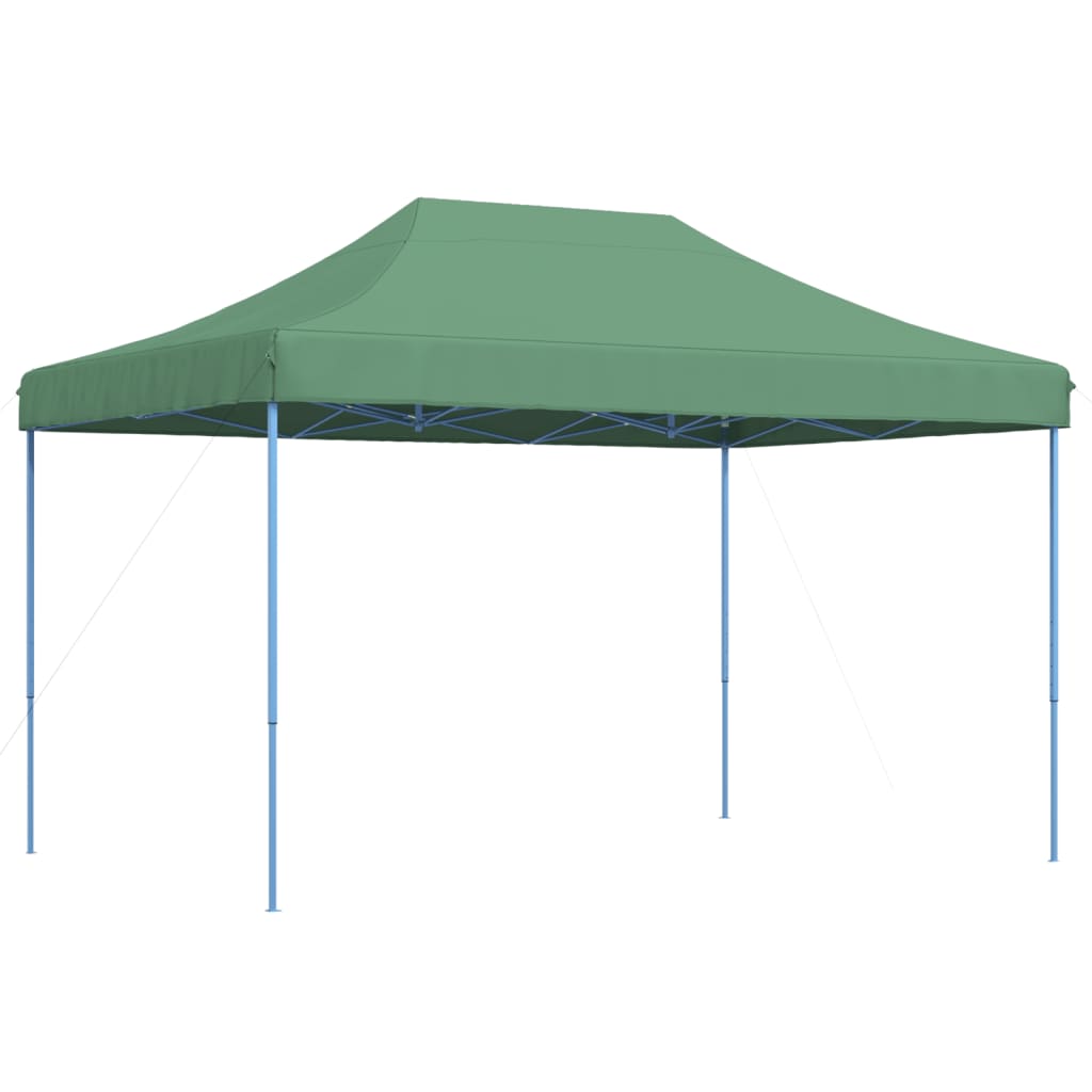 Tenda para festas pop-up dobrável 410x279x315 cm verde - Image 4