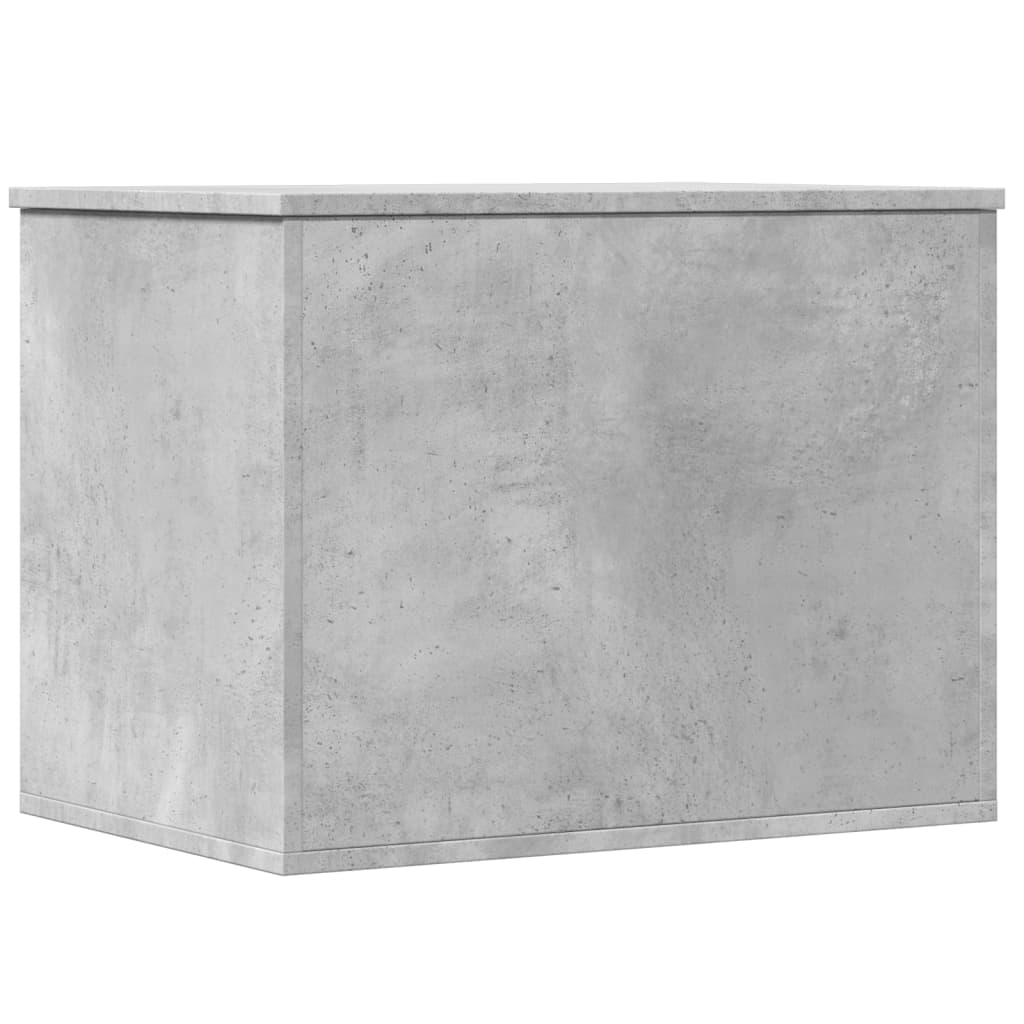 Caixa de arrumação 60x42x46 cm derivados madeira cinza cimento - Image 5