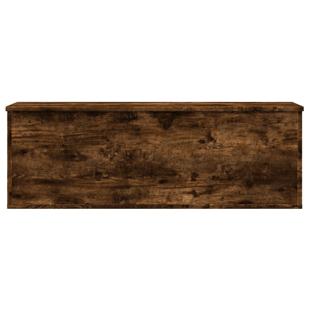 Caixa de arrumação 102x35x35 cm deriv. madeira carvalho fumado - Image 3