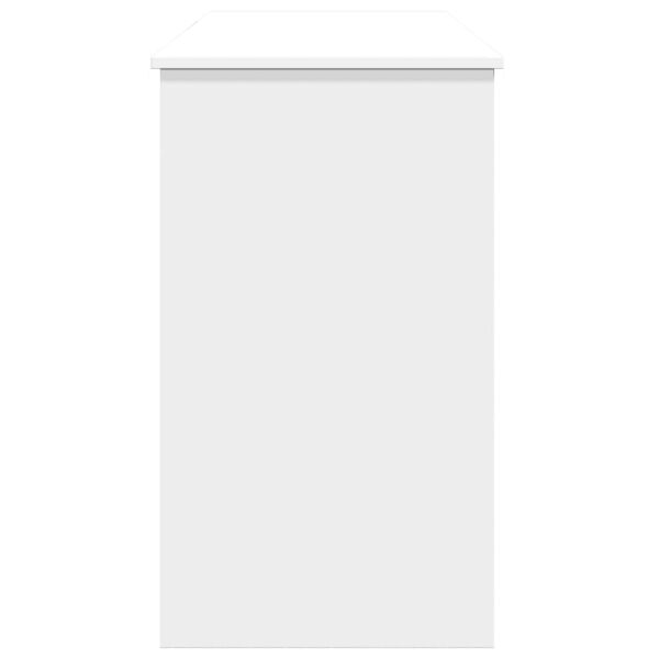Toucador com espelho 100x45x76 cm branco - Image 5