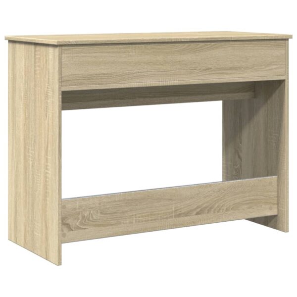 Toucador com espelho 100x45x76 cm cor carvalho sonoma - Image 6