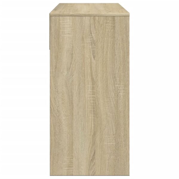 Toucador com espelho 80x39x80 cm cor carvalho sonoma - Image 5