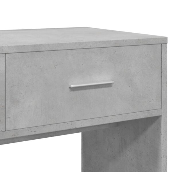 Toucador com espelho 80x39x80 cm cinzento cimento - Image 7