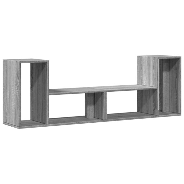 Móveis de TV 2 pcs 75x30x50 cm derivados madeira cinza sonoma - Image 7