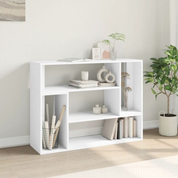 Móveis de TV 2 pcs 100x30x50 cm derivados de madeira branco - Image 3