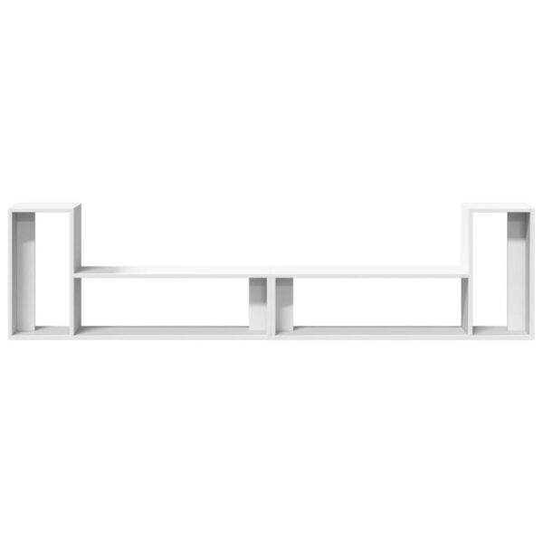 Móveis de TV 2 pcs 100x30x50 cm derivados de madeira branco - Image 5