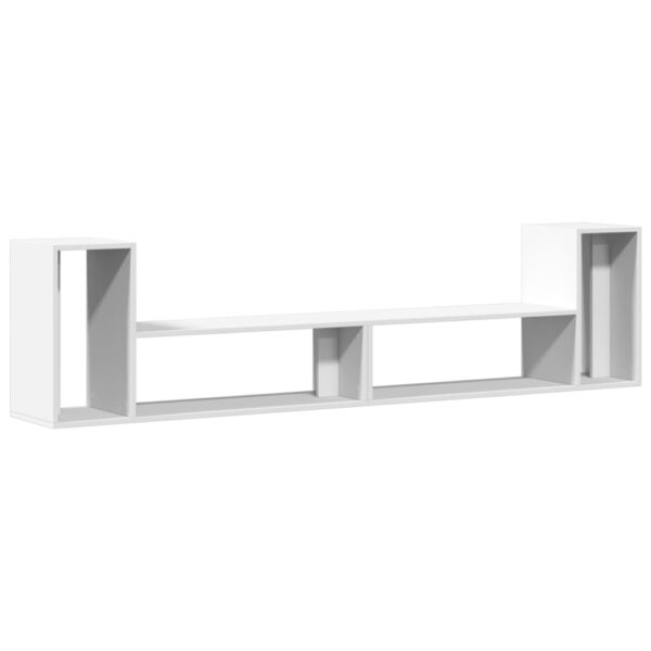 Móveis de TV 2 pcs 100x30x50 cm derivados de madeira branco - Image 7