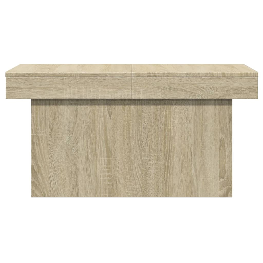 Mesa de centro 100x55x40 derivados de madeira carvalho sonoma - Image 4