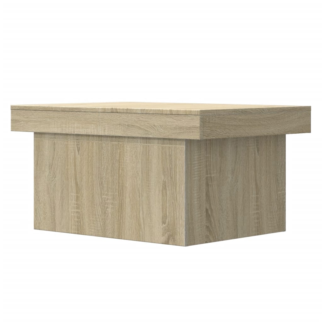 Mesa de centro 100x55x40 derivados de madeira carvalho sonoma - Image 6