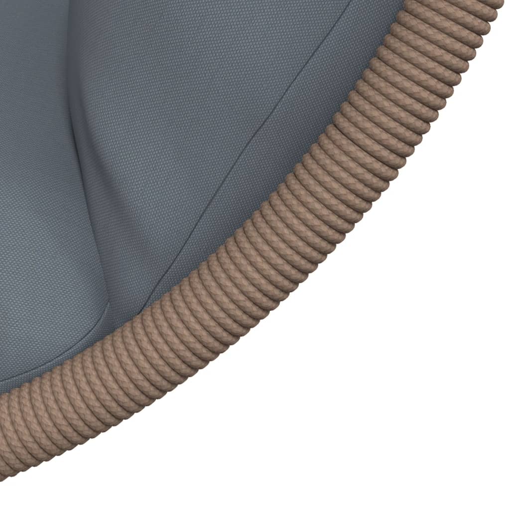 Cadeira forma de ovo suspensa c/ suporte vime/aço cinza-claro - Image 6