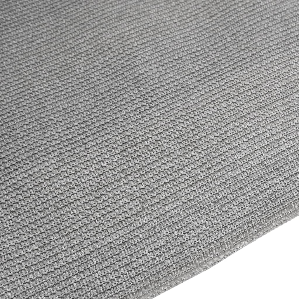 Rede ocultação p/ privacidade PEAD 150 g/m² 1,5x50m cinza-claro - Image 5