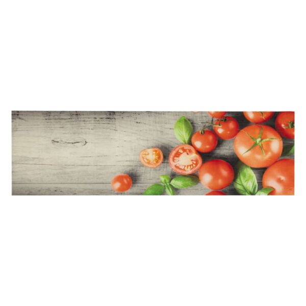 Tapete de cozinha lavável 45x150 cm veludo padrão tomates - Image 2