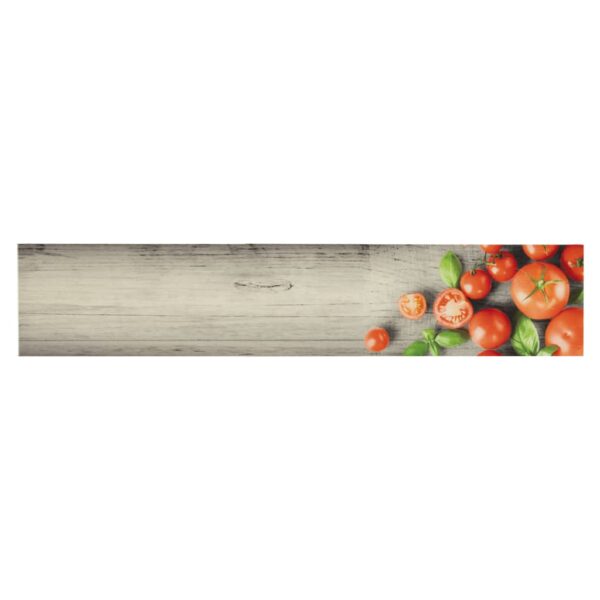 Tapete de cozinha lavável 60x300 cm veludo padrão tomates - Image 2
