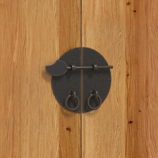 2 pcs conjunto móveis p/ casa de banho madeira de pinho maciça - Image 7