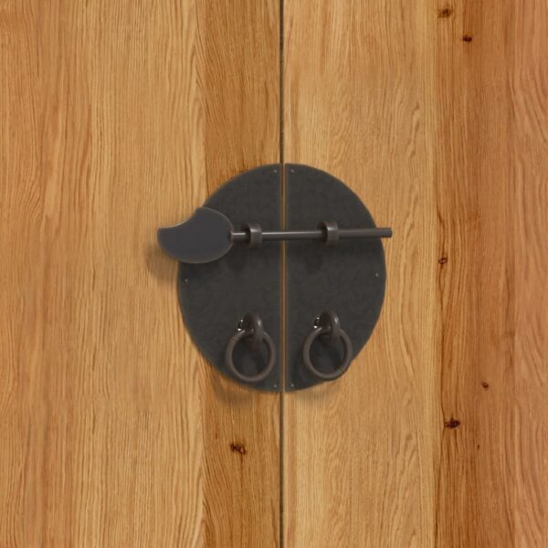2 pcs conjunto móveis p/ casa de banho madeira de pinho maciça - Image 7