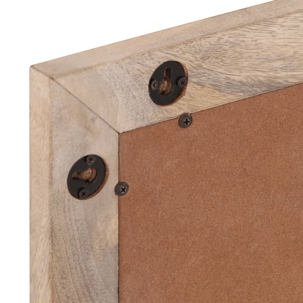 2 pcs conj. móveis p/ casa de banho madeira mangueira maciça - Image 11