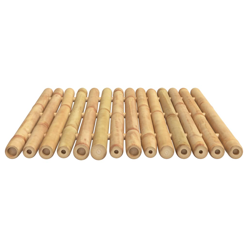 Tapetes de casa de banho 2 pcs 50x35 cm bambu - Image 6